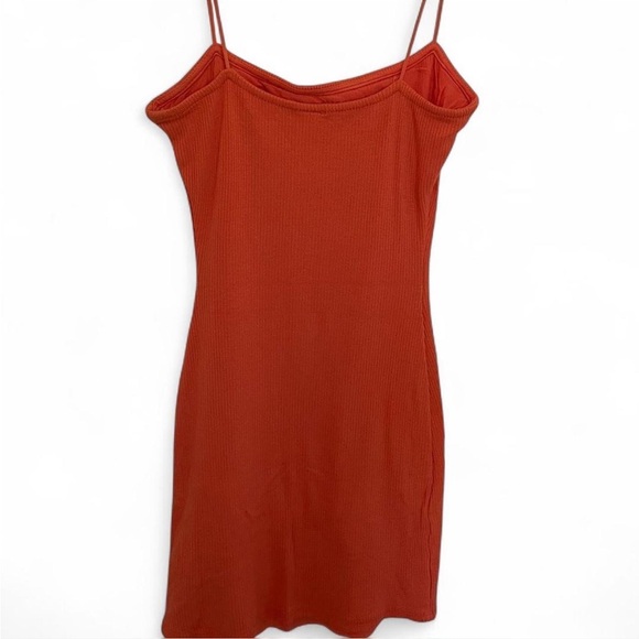 Orange Mini Summer Dress - Picture 4 of 4